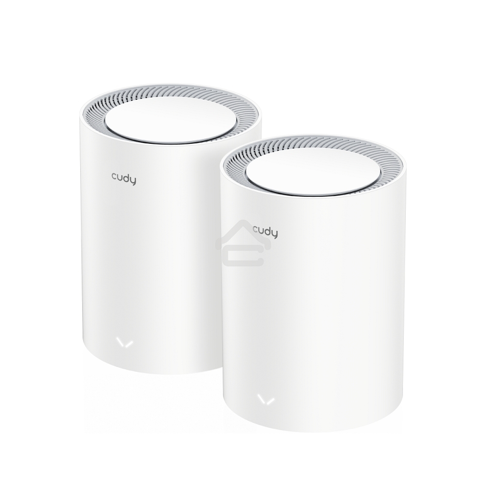 Бесшовный Mesh роутер Cudy M3000(2-PACK) AX3000 10/100/1000/2500BASE-T, белый (упак.:2шт)