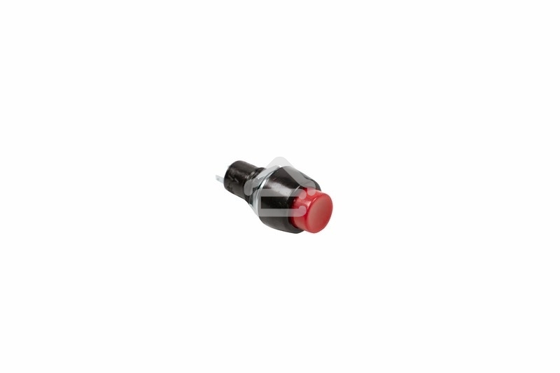 Выключатель-кнопка 250V 1А (2с) (ON)-OFF Б/Фикс красная Micro Rexant