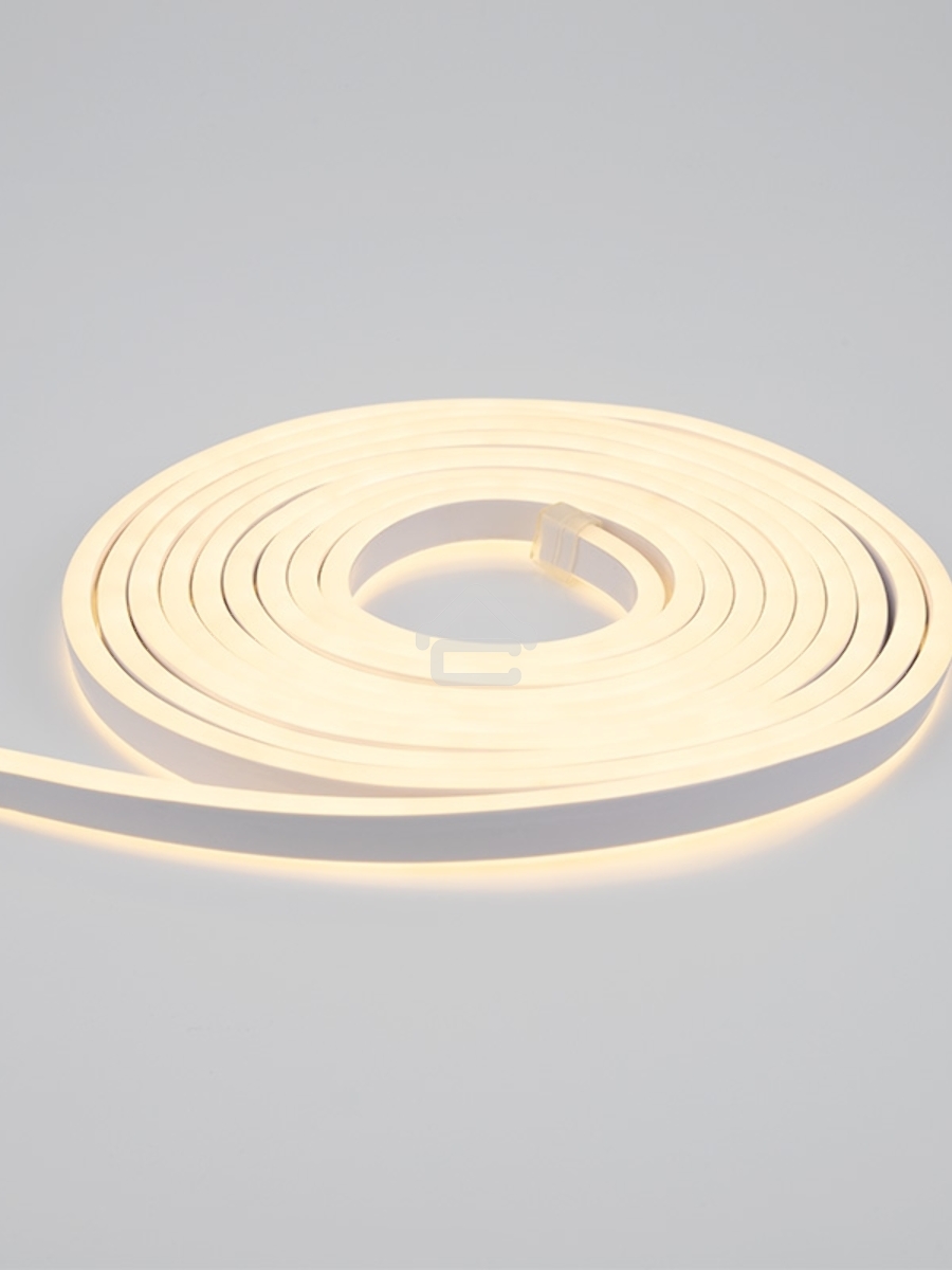 Гибкий неон LED SMD 8х16 мм, двухсторонний, теплый  белый, 120 LED/м, 5 м