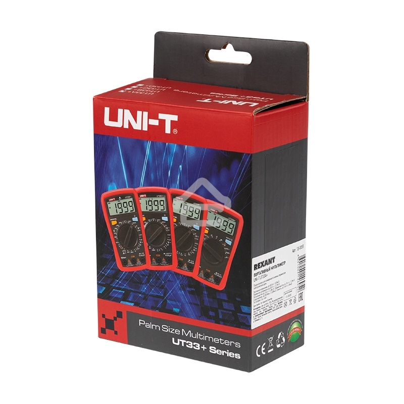 Портативный мультиметр UNI-T UT33A+