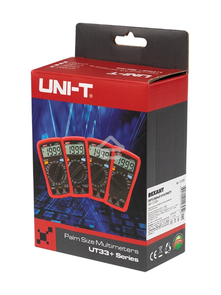 Портативный мультиметр UNI-T UT33A+