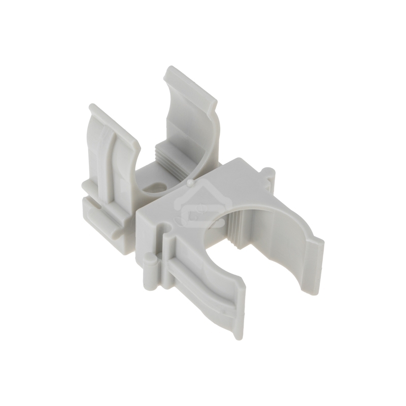 Крепеж-клипса для монтажного пистолета Rexant Ø 20 мм, серая (100 шт/уп)