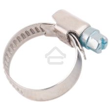 Хомуты металлические Сибртех стандартное болтовое крепление 70-90 мм, ширина 9 мм, 25 шт.