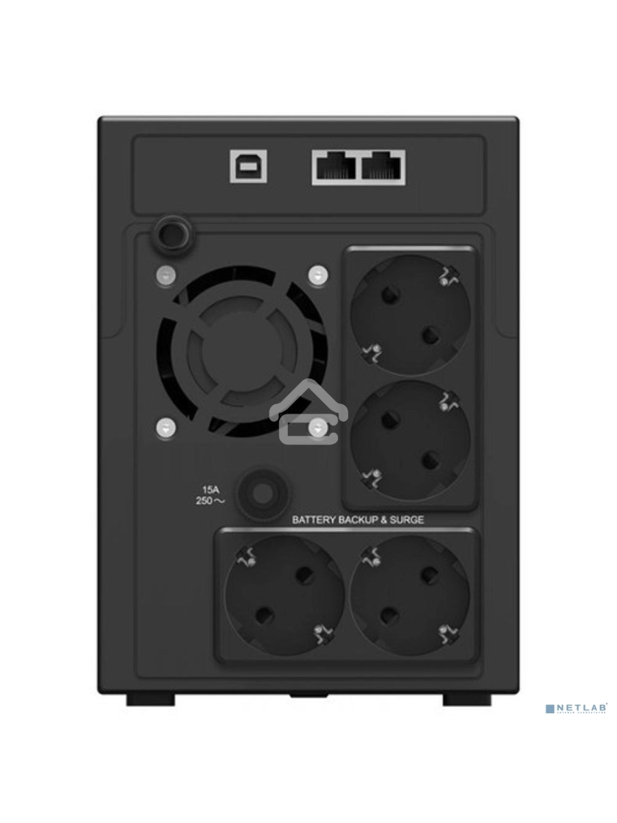 Источник бесперебойного питания Ippon Smart Power Pro II Euro 2200 1200Вт 2200ВА черный