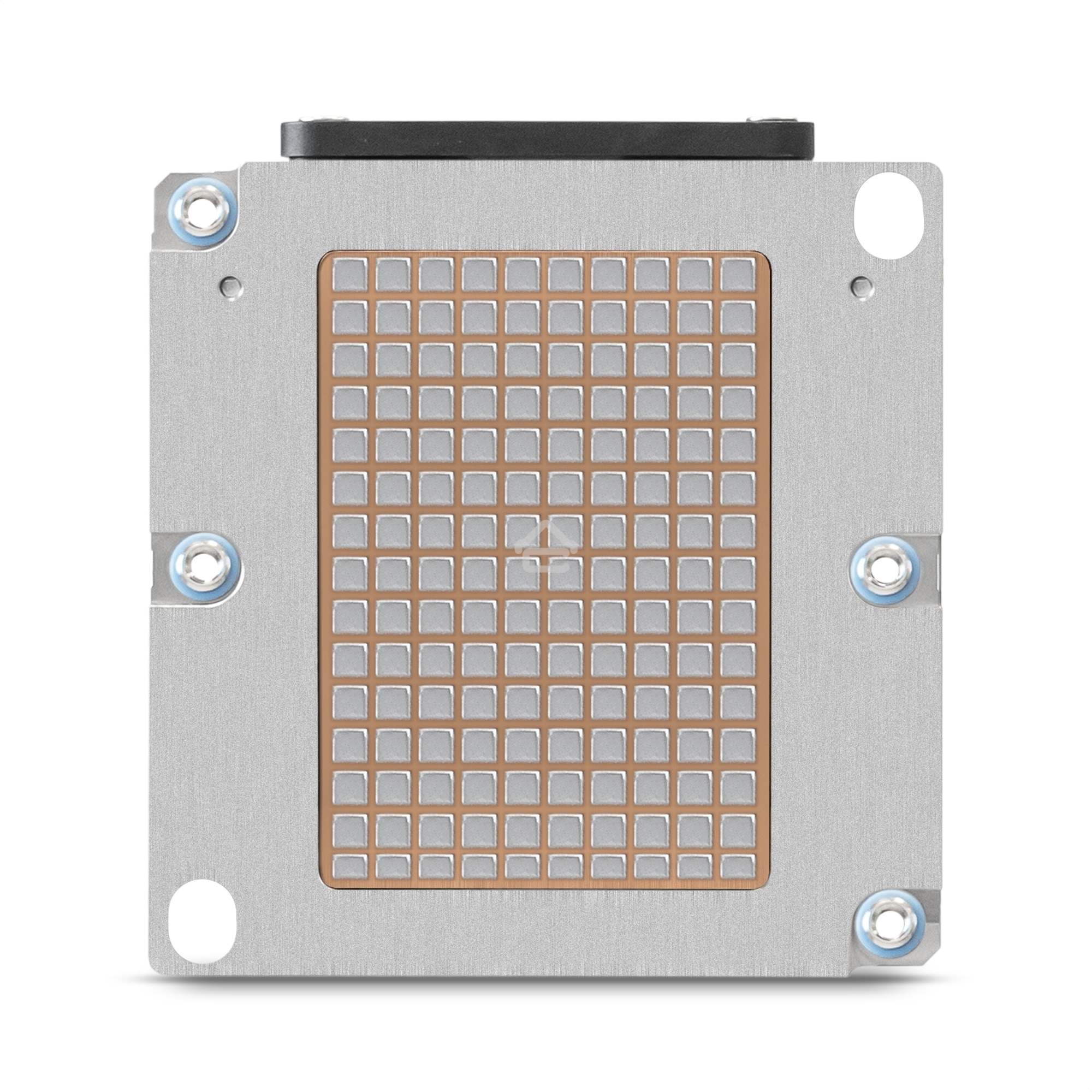 Кулер для процессора ExeGate ESNK-P0068AP4.PWM.2U.3647.Cu серебристый/черный, 60 мм, алюминий/медь, 6800 об/мин, 52 дБ, 4 pin, 205 Вт, 64.5 мм