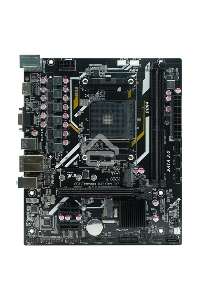 Материнская плата AFOX A520D4-MA5-V2, AM4, AMD A520, 2xDDR4, 4xSATA, 1xM.2, 1xPCIe 3.0 x16, 2xPCIe x1, 1xMini PCIe, 1xHDMI, 1xVGA, 1x 1Gb LAN, 2xUSB-A 2.0, 4xUSB-A 3.0, 3x3.5 мм, 5.1, mATX
