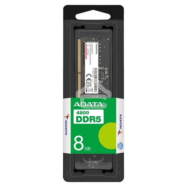 Оперативная память ADATA, DDR5, 8GB (1x8GB), 4800MHz, CL40, SO-DIMM