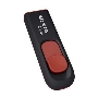 Флэш диск USB 2.0 ADATA Flash Drive 64Gb С008 Black-Red