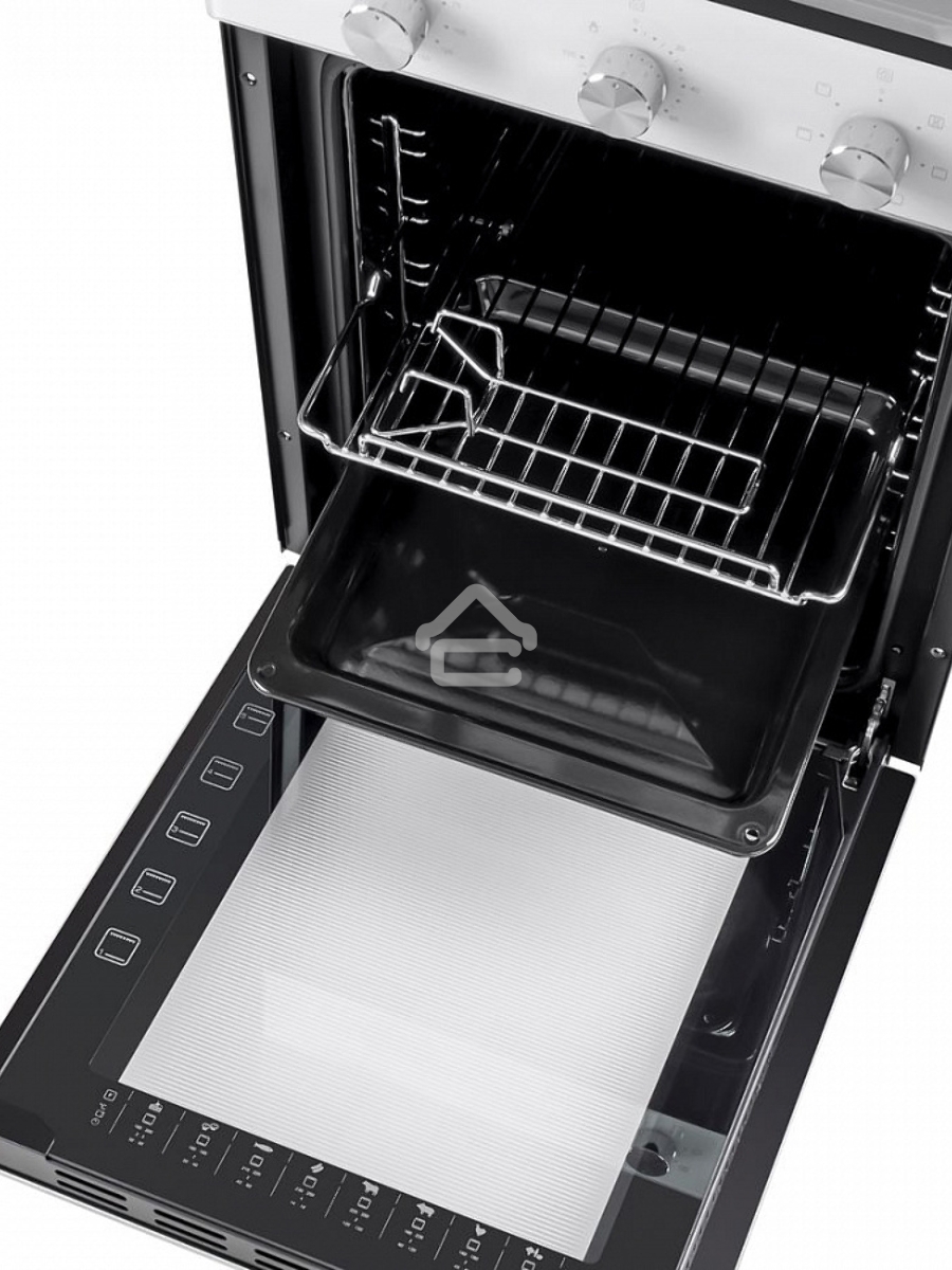 Шкаф духовой электрический Maunfeld EOEC516W, встраиваемый