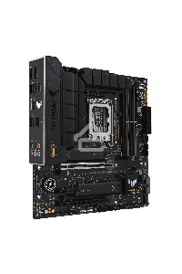 Материнская плата ASUS TUF GAMING B760M-PLUS, LGA 1700, Intel B760, 4xDDR5, 4xSATA, 2xM.2, 1xPCIe 5.0 x16, 1xPCIe 4.0 x4, 1xPCIe x1, 2xUSB-A 3.2 Gen 2, 3xUSB-A 3.2 Gen 1, 2xUSB 2.0, 1xUSB-C 3.2 Gen 2x2, 1x2.5Gb LAN, 5x3.5 мм, 7.1, mATX