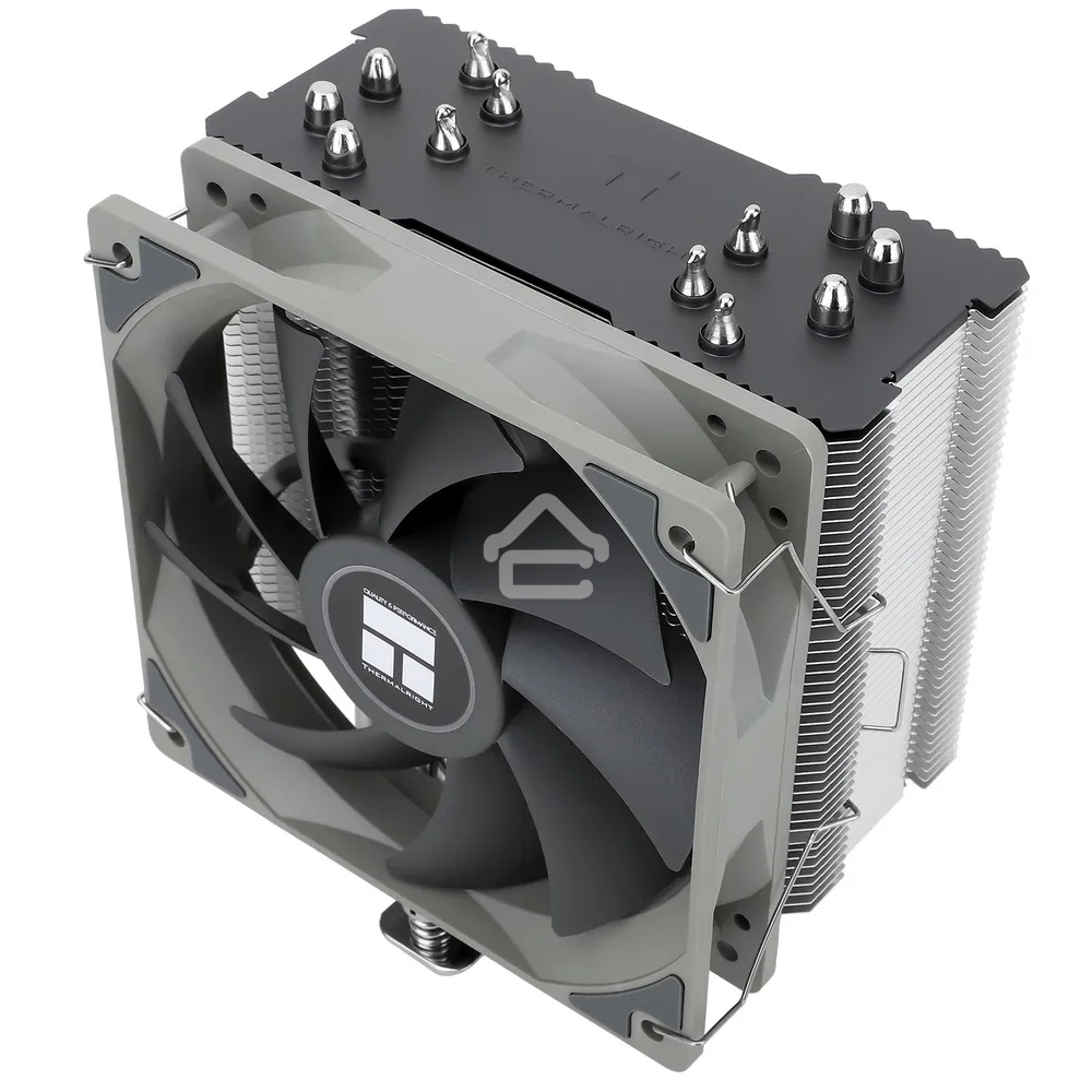 Кулер для процессора Thermalright Burst Assasin 120 (4-pin PWM, 154мм, Ni/CU, 6x6мм, 1x120мм, 66.17CFM, 25.6dBA, 1550RPM, S: 1700, 1200, 115X, AM5, AM4)