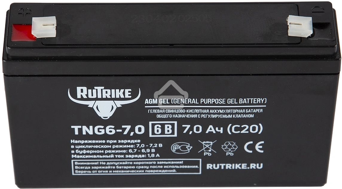 Батарея для ИБП Rutrike TNG6-7,0 6В 7Ач