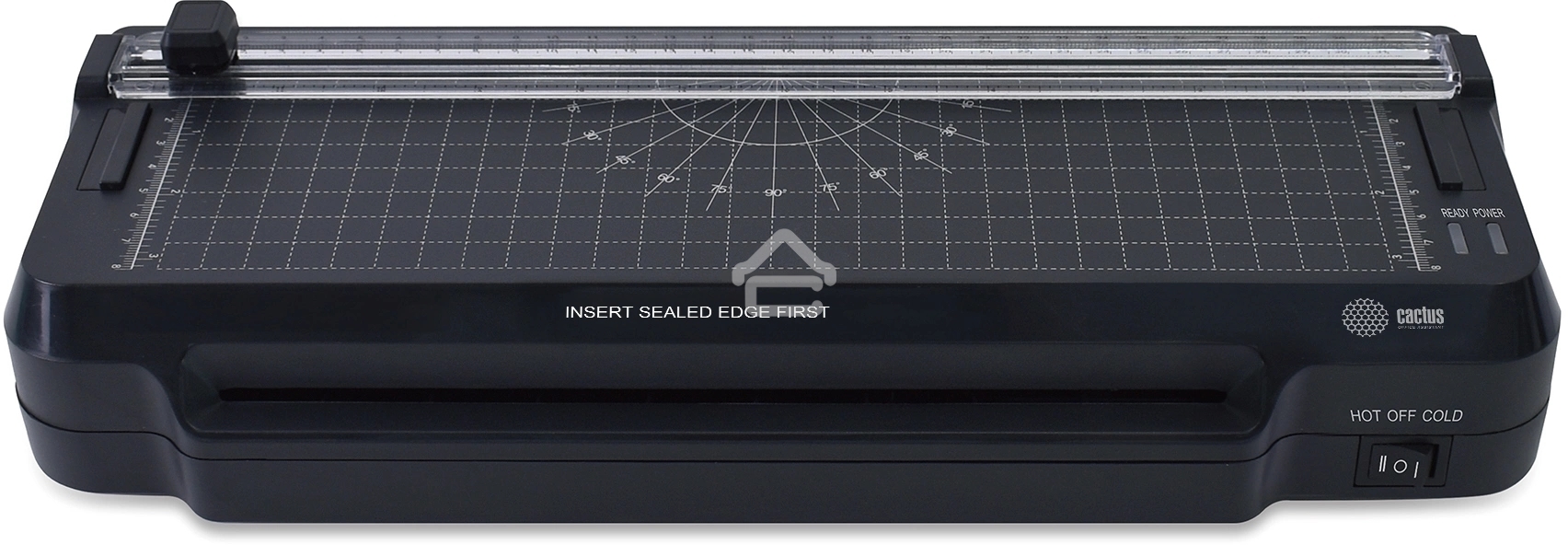 Ламинатор Cactus CS-LAB-F1 черный A4 (70-125мкм) 25см/мин (2вал.) хол.лам. лам.фото