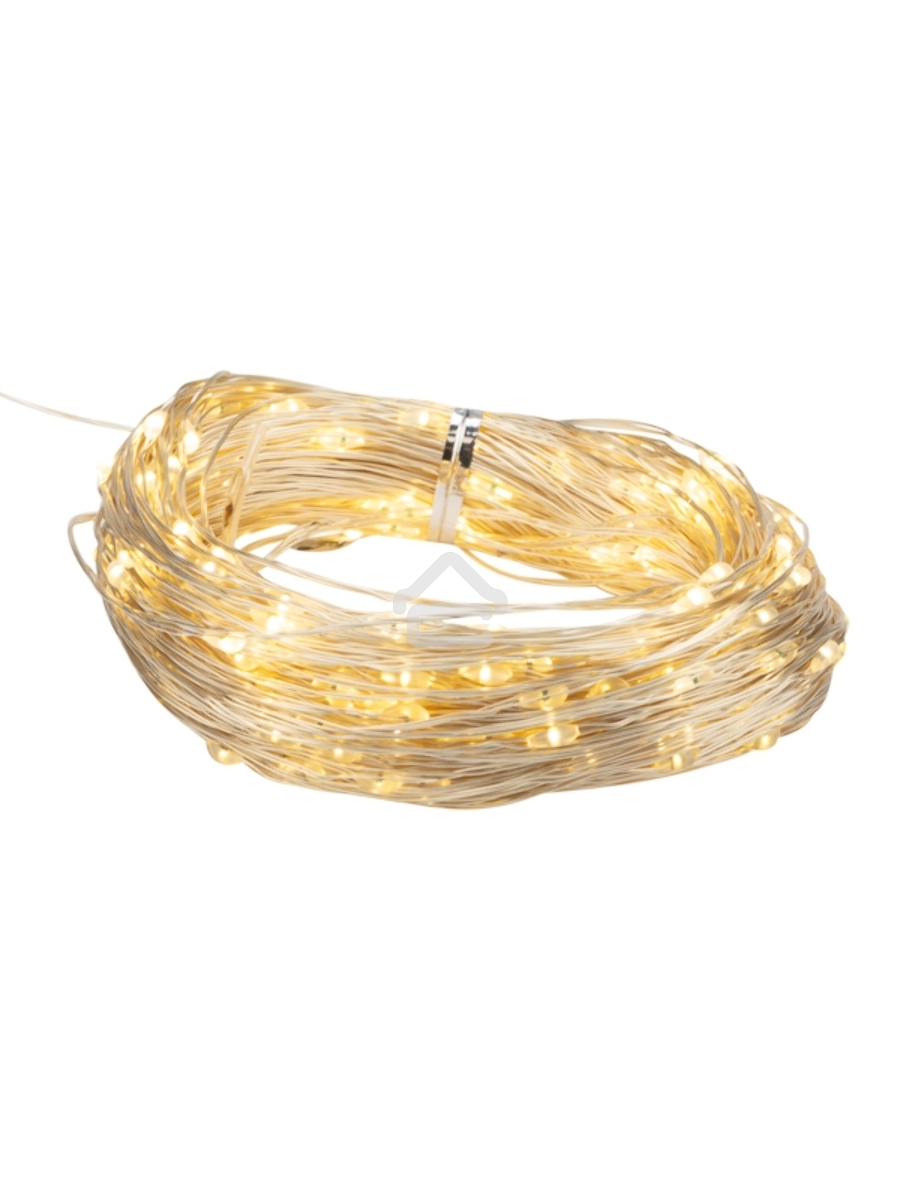 Гирлянда «Роса» с трансформатором 30 м, 300 LED, теплое белое свечение NEON-NIGHT