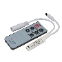 LED RGB мини контроллер инфракрасный (IR) 6 кнопок 12-24 V/6 А LAMPER