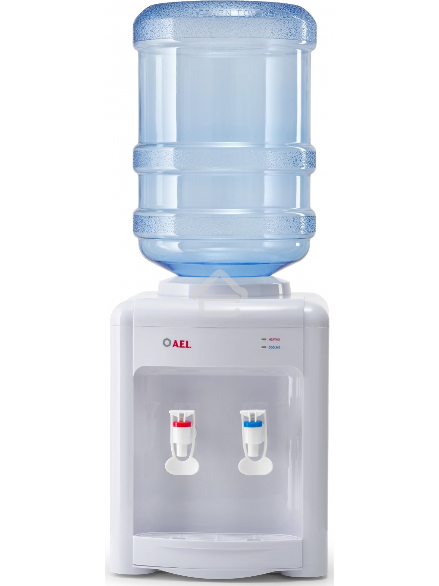 Кулер AEL TD-AEL-340 v.2 настольный электронный белый