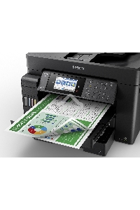 МФУ струйный Epson L15150, (A3, ADF, duplex, 35 стр./мин., Ethernet, Wi-Fi  черный)