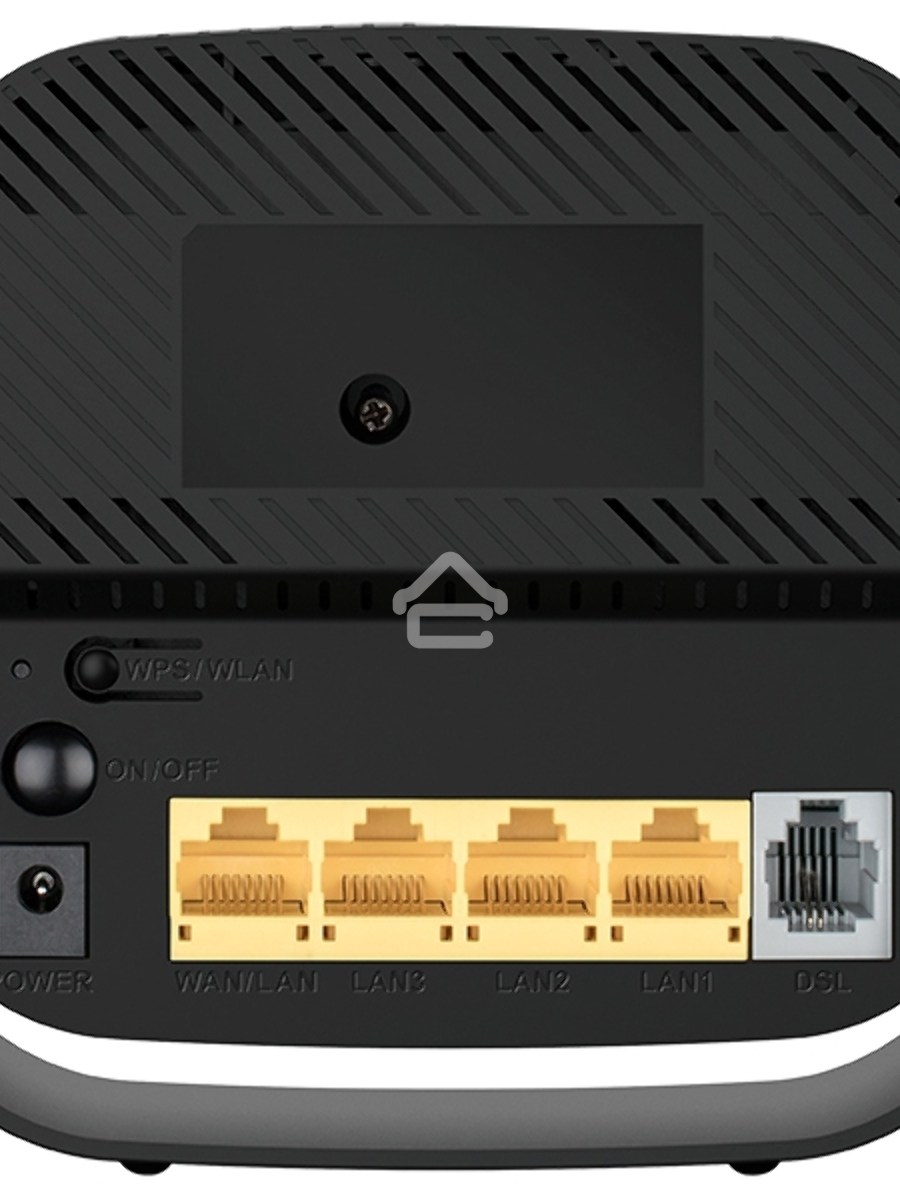 Роутер беспроводной D-Link DSL-2640U/R1A ADSL2+ черный ANNEX B