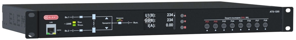 Устройство автоматического ввода резерва АВР Elemy ATS-1205/16 1U 19