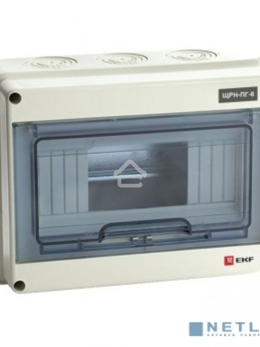 Щит распред. EKF Pb65-n-pg-8 навесной ЩРН-ПГ- 8 (147х203х89) IP65 EKF PROxima
