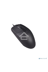 Мышь проводная A4Tech OP-720S черный, 1200 dpi, USB, кнопки - 3