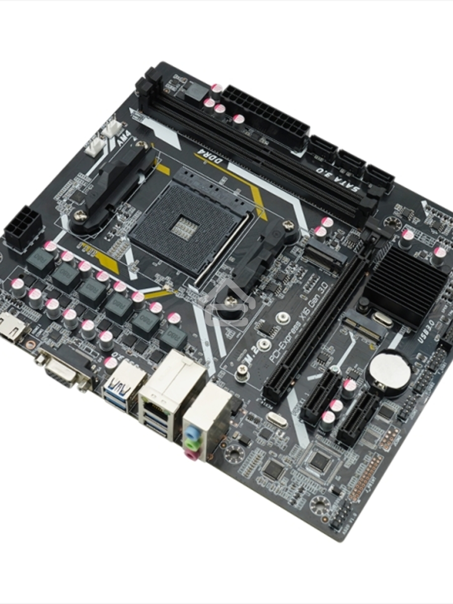 Материнская плата AFOX A520D4-MA5-V2, AM4, AMD A520, 2xDDR4, 4xSATA, 1xM.2, 1xPCIe 3.0 x16, 2xPCIe x1, 1xMini PCIe, 1xHDMI, 1xVGA, 1x 1Gb LAN, 2xUSB-A 2.0, 4xUSB-A 3.0, 3x3.5 мм, 5.1, mATX
