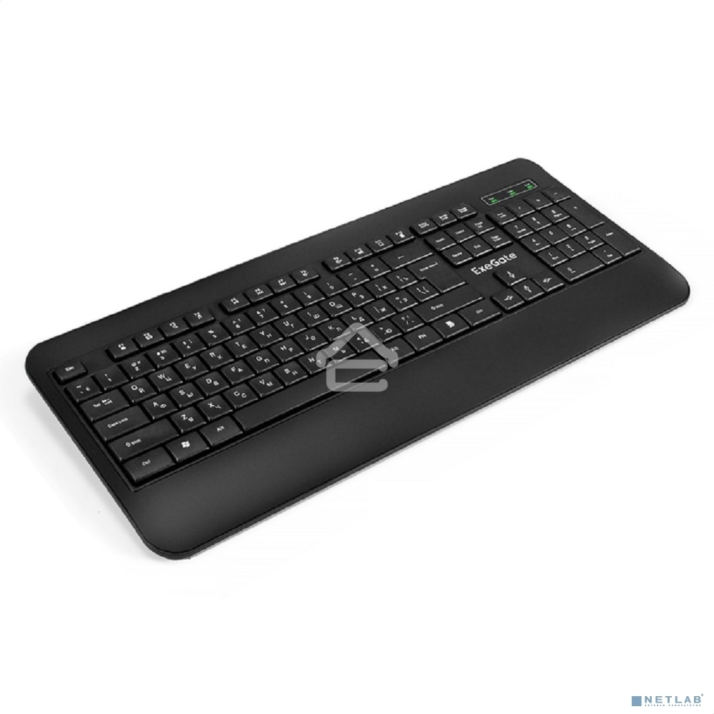 Клавиатура проводная ExeGate Professional Standard LY-E5500M, USB, черный