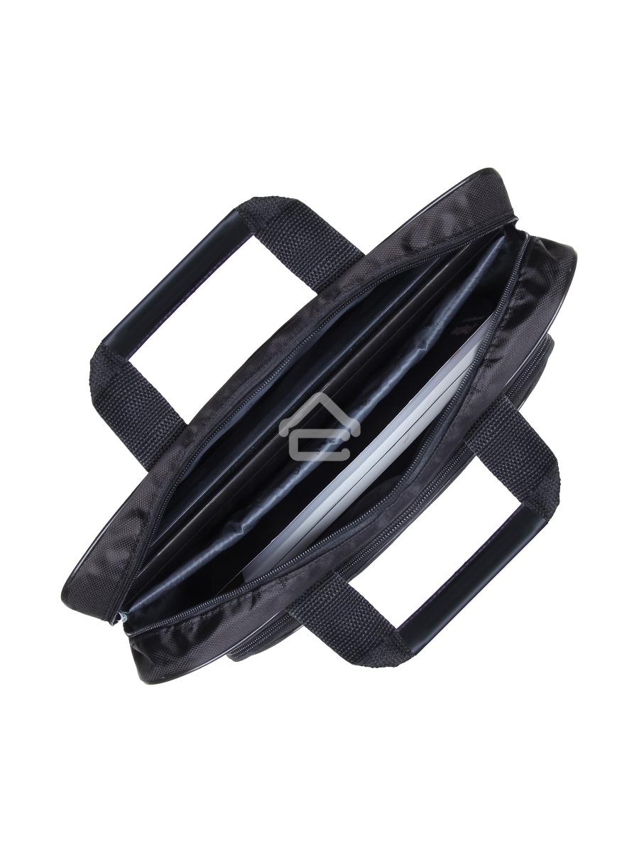 Сумка ExeGate EX264611RUS Office F1596 Black, черная, полиэстер, для ноутбуков до 15.6