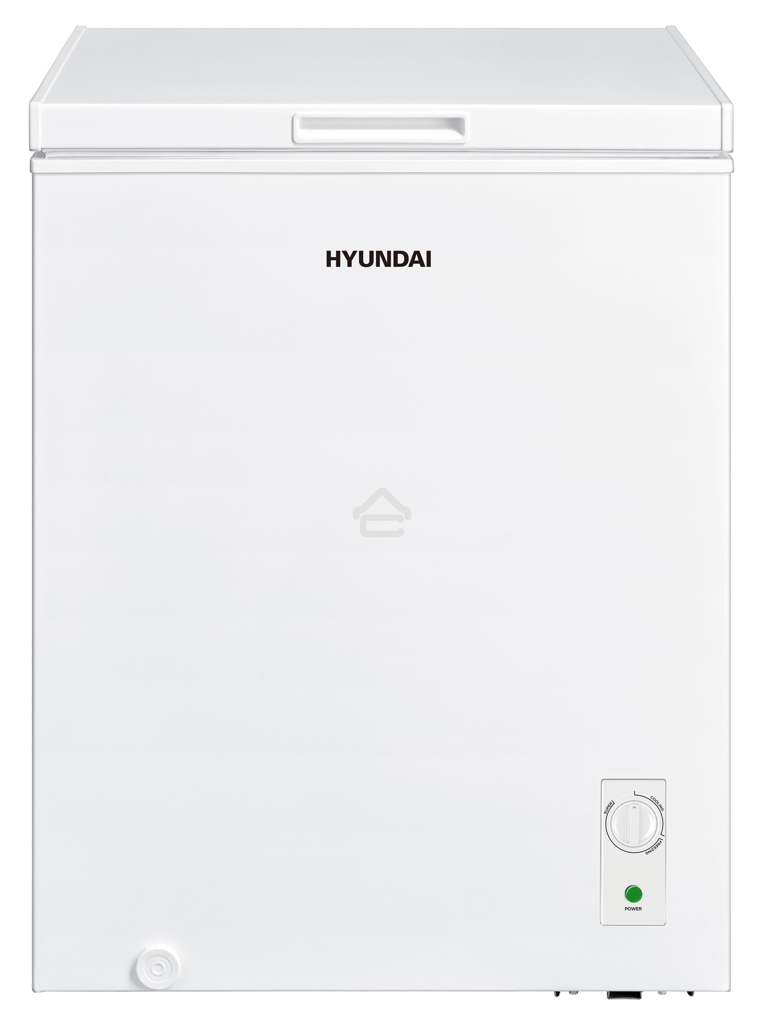 Морозильный ларь Hyundai CH1505, белый, 142л