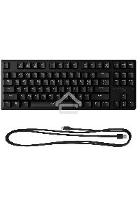 Клавиатура HyperX Alloy Origins Core RGB механическая черный USB for gamer LED (4P5P3AA#ABA)