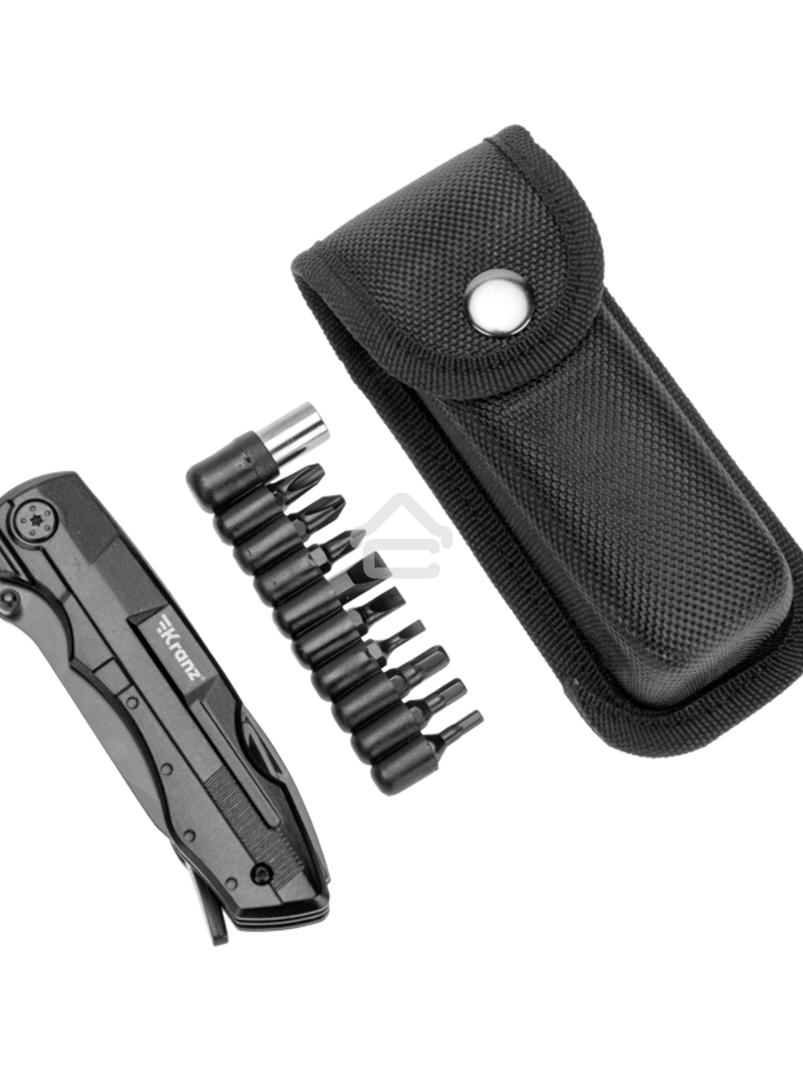 Мультитул KRANZ KR-12-4944-2 11 в 1, 154мм
