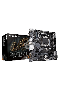 Материнская плата Gigabyte B650M S2H (V1.2), AM5, AMD B650, 2xDDR5, 4xSATA, 1xM.2, 1xPCI-E 4.0 x16, 3xUSB-A 3.2 Gen 1, 1xUSB-C 3.2 Gen 1, 1x 1Gb LAN, 3x3.5 мм, 7.1, Micro-ATX