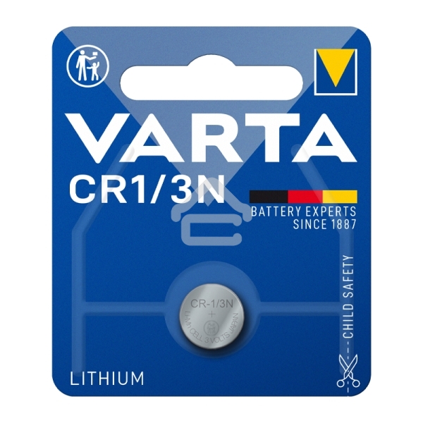 Батарея Varta Lithium CR1/3N (1шт) блистер