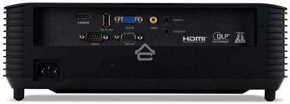 Проектор Acer X1228H, DLP 3D, XGA, 4500Lm, 20000/1, HDMI, 2.7kg, Euro Power EMEA