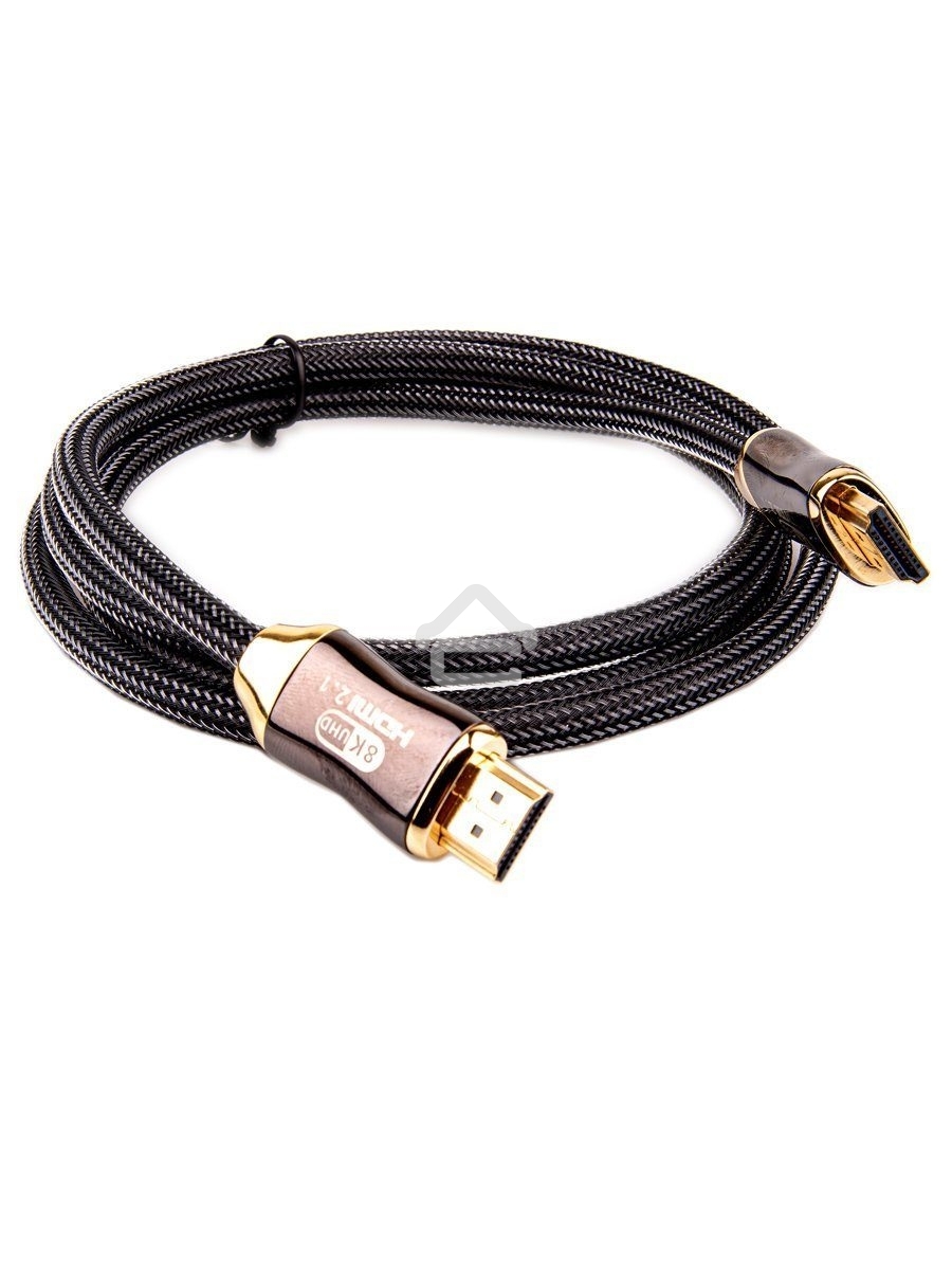 Кабель HDMI 19M/M,ver. 2.1, 8K@60 Hz 1.5m метал разъемы, нейлоновая оплетка Telecom <TCG300-1.5M> Кабель HDMI 19M/M,ver. 2.1, 8K@60 Hz 1.5m метал разъемы, нейлоновая оплетка Telecom