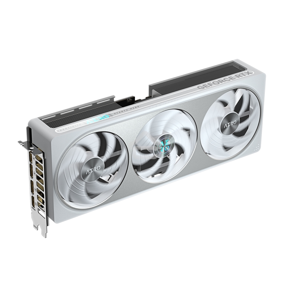 Видеокарта Gigabyte PCI-E GV-N5070AERO OC-12GD 1.0 NVIDIA GeForce RTX 5070 12Gb 192bit GDDR7 2805/28000 HDMIx1 DPx3 HDCP Ret