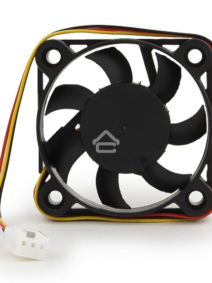 Вентилятор Gembird D50SM-12AS черный 50мм 4500rpm 24db 3-pin 827