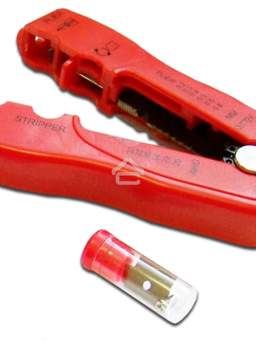 Инструмент для снятия изоляции 0.2 – 0.8 мм (20 – 30 AWG), красный