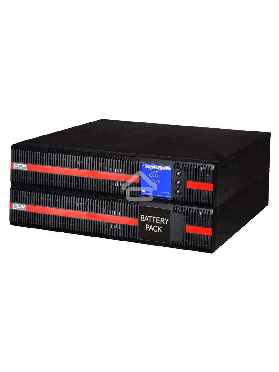 Источник бесперебойного питания Powercom Macan MRT-6000 6000Вт/6000ВА черный