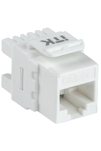 Модуль Keystone Jack кат. 5E UTP 110 IDC 180 град. | CS1-1C5EU-12 | ITK