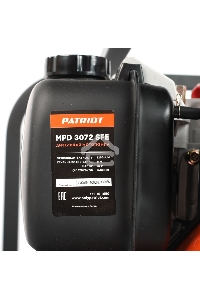Мотопомпа PATRIOT MPD 3072 SFE  4т дизель 296см3 5.7лс 75м3/ч 1200л/м глуб.8м напор25м 3'' бак3.5л
