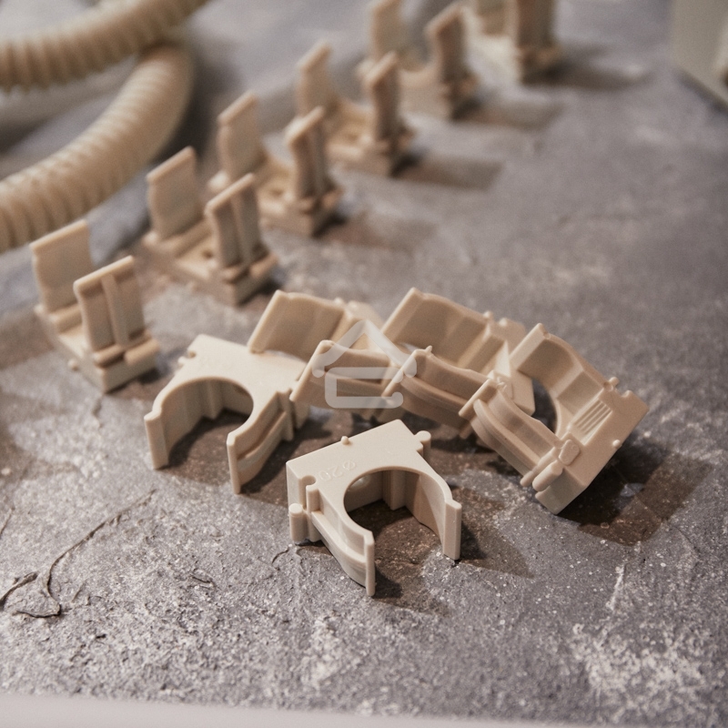 Крепеж-клипса для монтажного пистолета Rexant Ø 20 мм, серая (100 шт/уп)