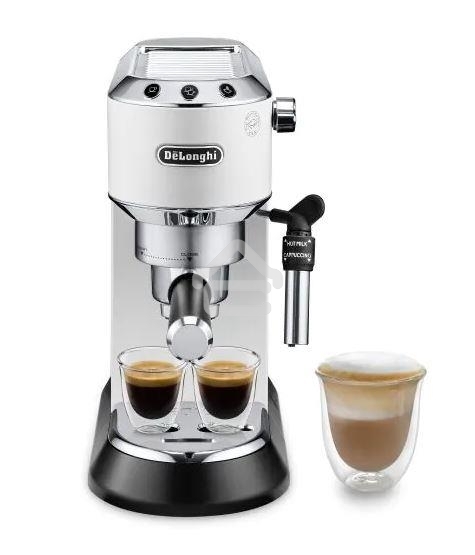 Кофеварка эспрессо DeLonghi EC685.W белый, исп. кофе - молотый/чалды, 1.1 л, 1350 Вт, 15 Бар.