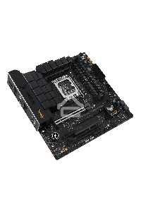 Материнская плата ASUS TUF GAMING B760M-PLUS, LGA 1700, Intel B760, 4xDDR5, 4xSATA, 2xM.2, 1xPCIe 5.0 x16, 1xPCIe 4.0 x4, 1xPCIe x1, 2xUSB-A 3.2 Gen 2, 3xUSB-A 3.2 Gen 1, 2xUSB 2.0, 1xUSB-C 3.2 Gen 2x2, 1x2.5Gb LAN, 5x3.5 мм, 7.1, mATX