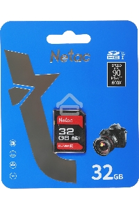 Флеш карта SDHC 32GB Netac Class 10 UHS-I U1 P600 [NT02P600STN-032G-R]
