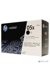 Картридж лазерный HP CE505X черный для LJ P2055 6500стр.