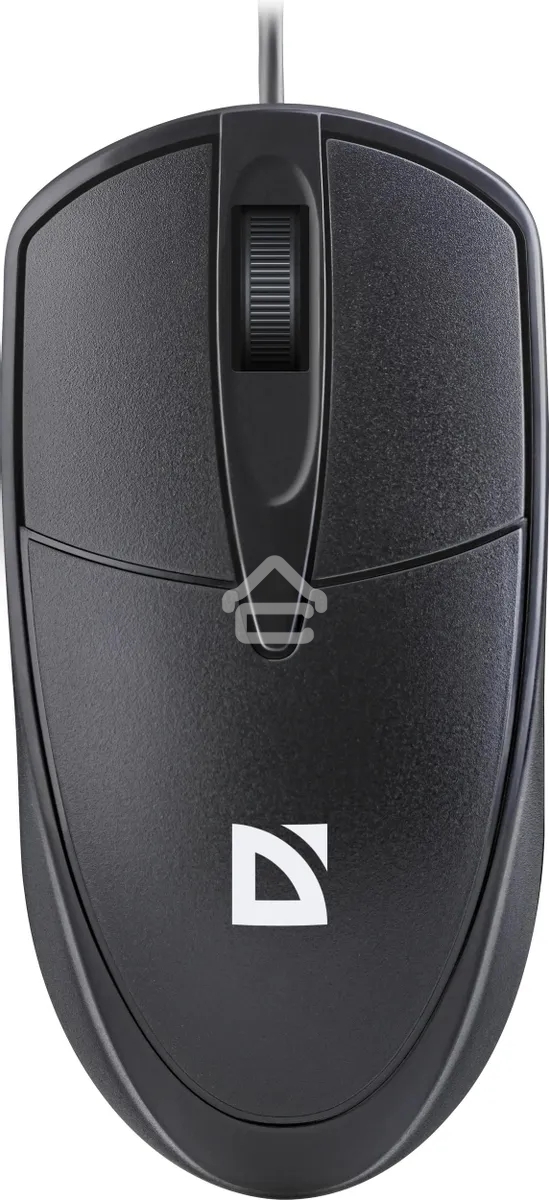 Мышь проводная Defender Trace MB-989 черный, 1000 dpi, USB, кнопки - 3
