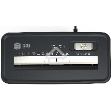 Шредер Cactus CS-SH-P2 черный (секр.Р-2) ленты 6лист. 10лтр. скобы пл.карты