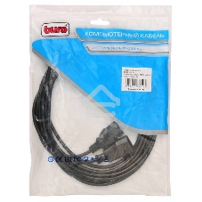 Кабель-удлинитель питания Buro AN23-1008-5 IEC320-C13/IEC320-C14 5м