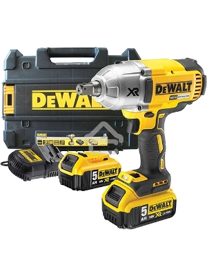 Гайковерт аккумуляторный DEWALT DCF 899 P2  уд 18В 2х5Ач LiIon 0-2400уд/мин 4гр. 1/2'' 3.3кг